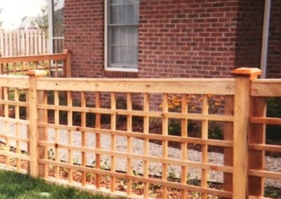 Custom Wood Fencing