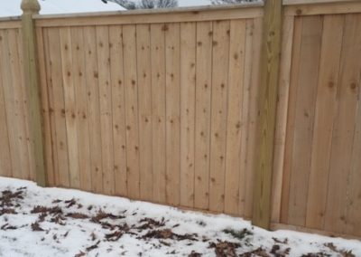 Custom Wood Fencing