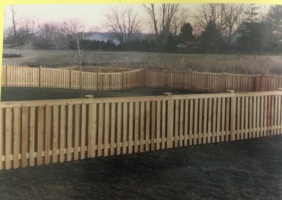 Shadowbox Wood Fencing