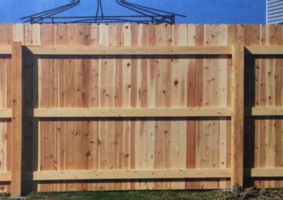 Solid Wood Fencing