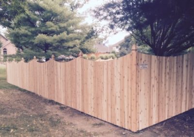 Solid Wood Fencing