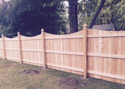 Solid Wood Fencing